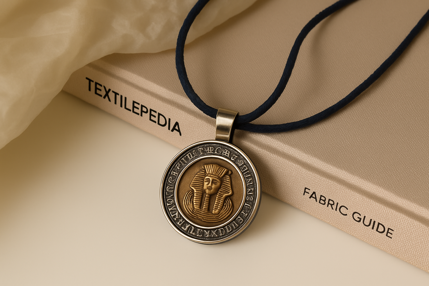 Tutankhamun Egyptian Coin Necklace