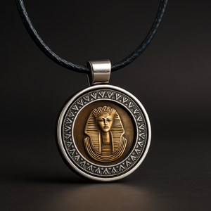 Tutankhamun Egyptian Coin Necklace